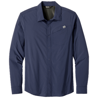 Outdoor Research Chehalis Long Sleeve Work Shirt - Men's Naval Blue XL